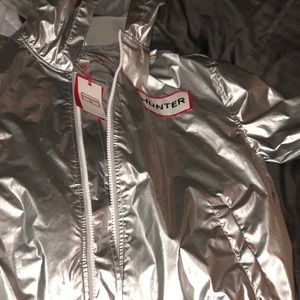Metallic silver Hunter for target jacket